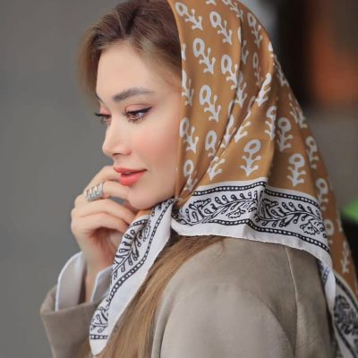 بیبی اسکارف حاشیه برگ 3005