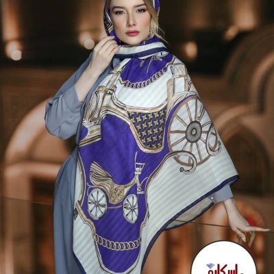 روسری یاسی طرح کلاسیک 2102