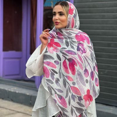 شال آبرنگی پینک