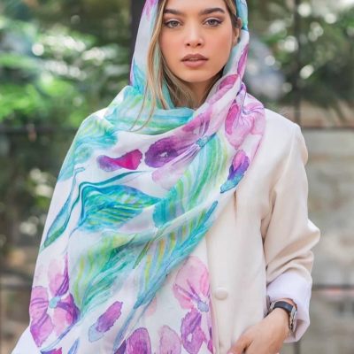 کالکشن آبرنگی طرح گل لیلیوم