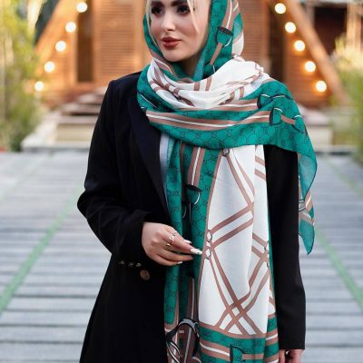 شال گوچی دلبر سبز