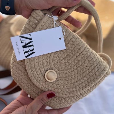 کیف کنفی زارا دکمه دار